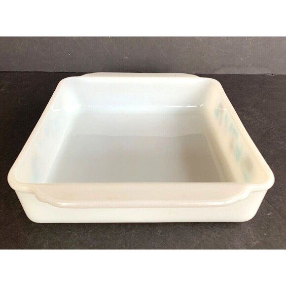 Anchor Hocking Vintage Fire King Baking Dish Atomic Blue Heaven 10" x 8.5" - Picture 3 of 8